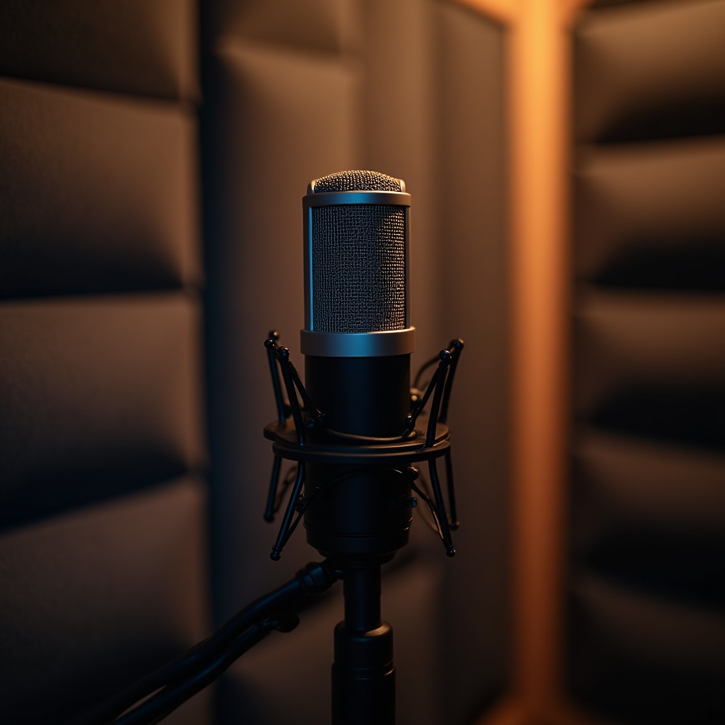 Arbeitsplatz für Audioschnitt und Mastering im Studio