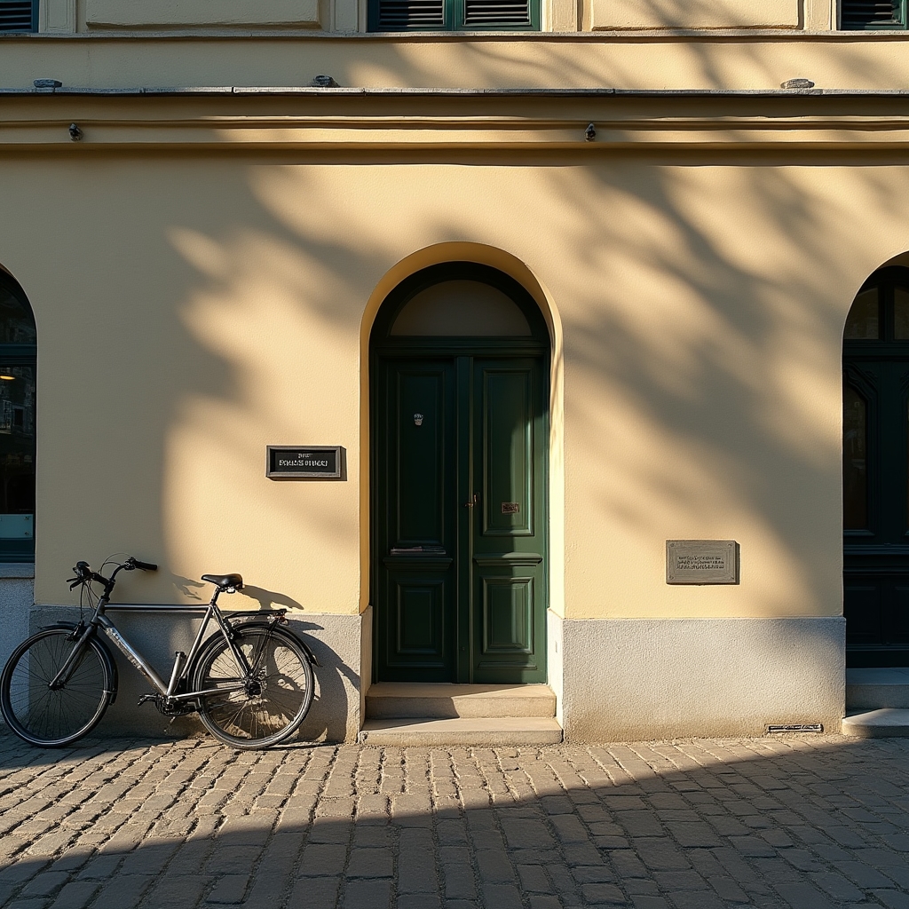 Eingangsbereich des Tonstudios in der Mandellstraße Graz